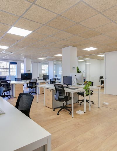 Recepción de centro de negocios